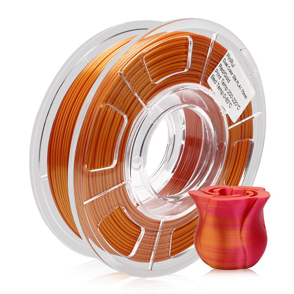 3D Printer Filament MagicPLA Silk Dual Colors 1.75mm 250g/Roll IWECOLOR