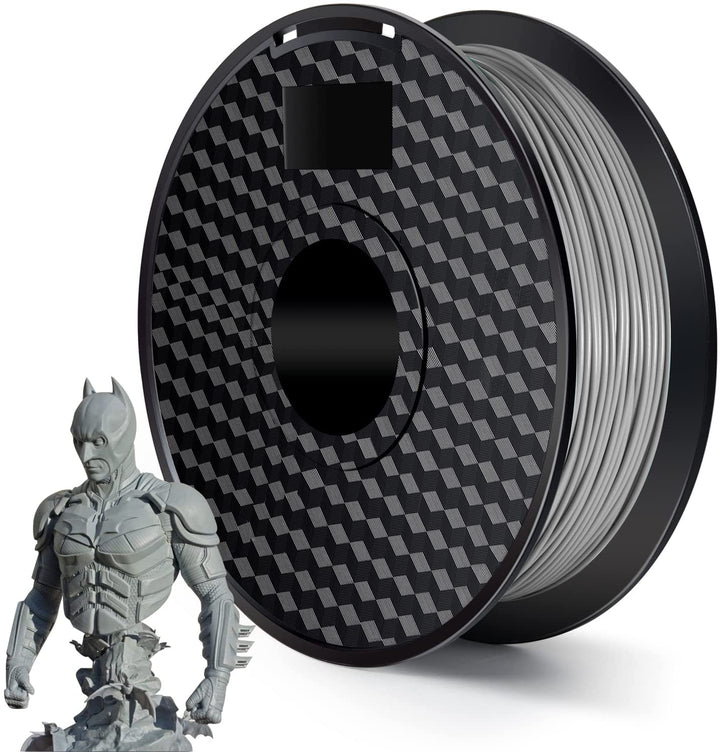 Glossy Black PLA+ (PLA plus) - 3D Printer Filament 1.75mm 1 kg 2.2
